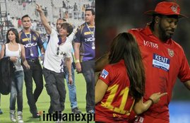 Shah Rukh Khan, Shah Rukh Khan in ipl, Shah Rukh Khan daughter, Shah Rukh Khan enjoys, Kolkata Knight Riders, Kolkata Knight Riders victory, Kolkata Knight Riders owner, Kolkata Knight Riders players, Kolkata Knight Riders wins, ipl pics, ipl photos, ipl 2018, Suhana Khan, Suhana Khan at ipl, Suhana Khan in stadium, Suhana Khan pics, Suhana Khan photos, Shah Rukh Khan and suhana khan, photo gallery