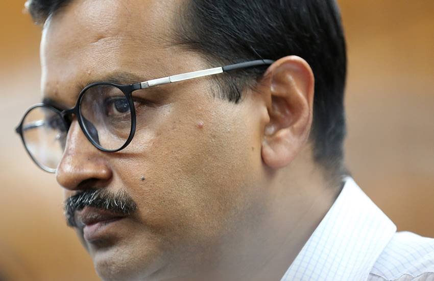 दिल्ली के सीएम अरविंद केजरीवाल। (एक्सप्रेस फोटोः ताशी तोबग्याल)