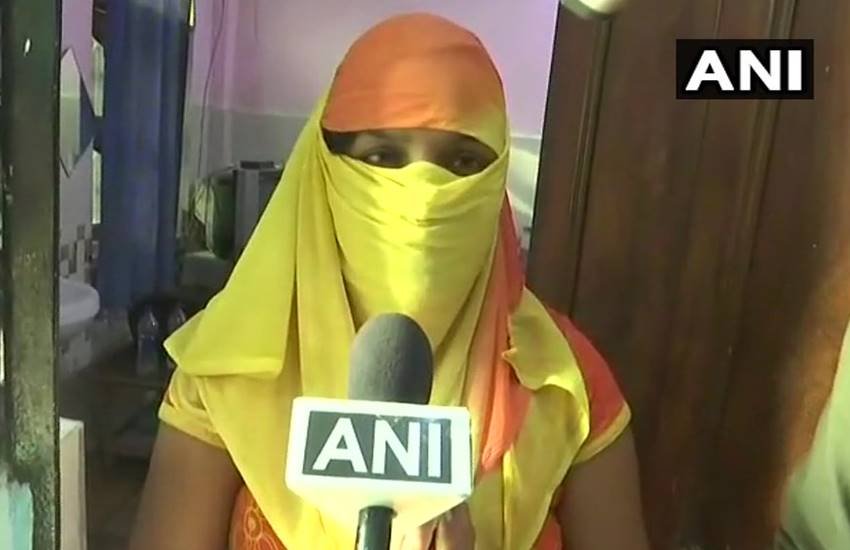 उन्नाव गैंगरेप केस की पीड़िता। (फोटोः एएनआई)