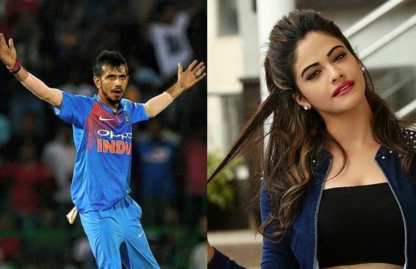 युजवेंद्र चहल और तनिष्का कपूर। (फोटो सोर्स- फेसबुक) युजवेंद्र चहल और तनिष्का कपूर। (फोटो सोर्स- फेसबुक)