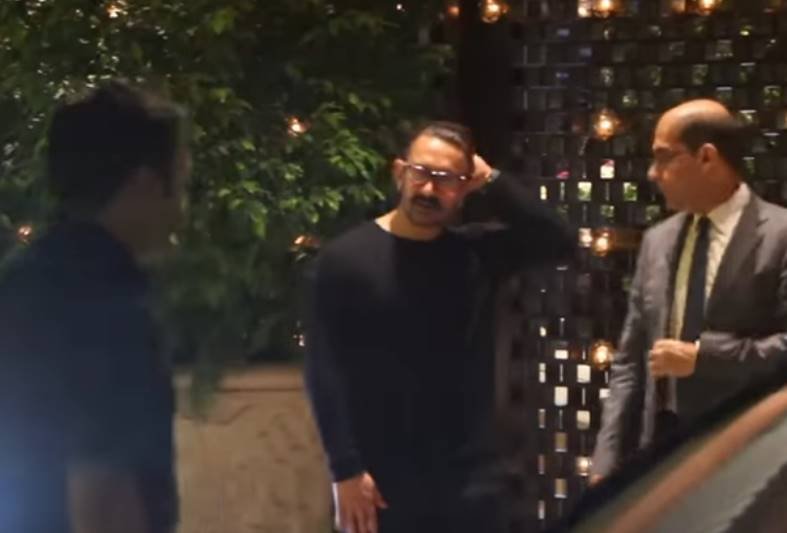 Aamir Khan, Sachin-Anjali Tendulkar, Akash Ambani’s fiancée Shloka Mehta, Aaditya Thackeray and Kokilaben Ambani clicked arriving at Nita-Mukesh Ambani’s home for a party held in the honour of the International Olympics Committee’s President, rAJEEV SHUKLA, Deepa malik, nita ambani's dinner party,