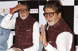 amitabh bachchan, amitabh bachchan during song launch of 102 not out, amitabh bachchan in 102 not out, 102 Not Out, Amitabh Bachchan, Rishi Kapoor, Amitabh Bachchan starrer 102 Not Out, Rishi Kapoor starrer 102 Not Out, song Badumbaaa out now, watch video of Badumbaaa, entertainment news, bollywood news, television news, entertainment news, bollywood news, television news, entertainment news, bollywood news, television news, entertainment news, bollywood news, television news