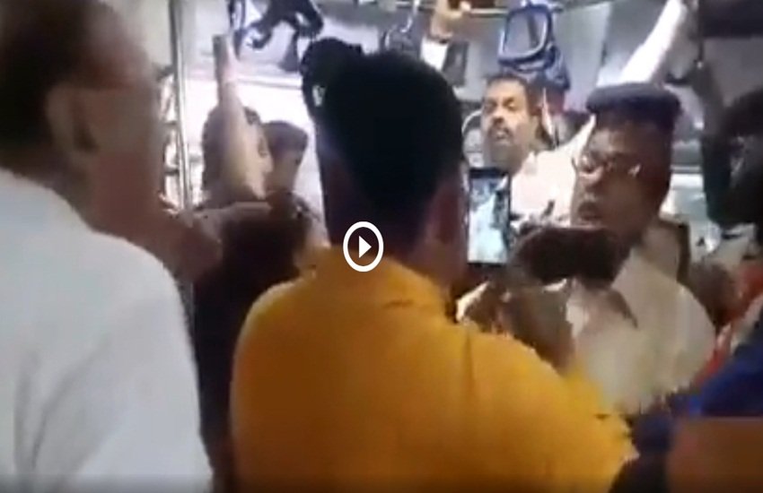 bjp worker viral video