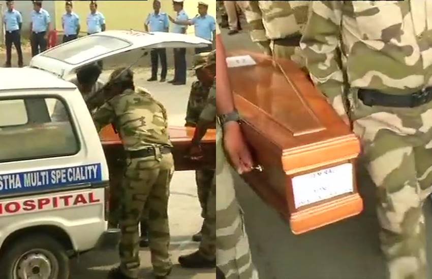 इराक में मारे गए भारतीयों के शव लाए गए। (फोटो सोर्स- एएनआई) इराक में मारे गए भारतीयों के शव लाए गए। (फोटो सोर्स- एएनआई)