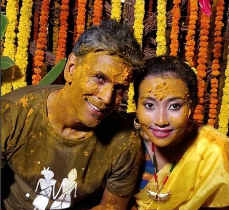 Milind Soman,milind,ankita konwar,Ankita, alibaug, ALIBAG"