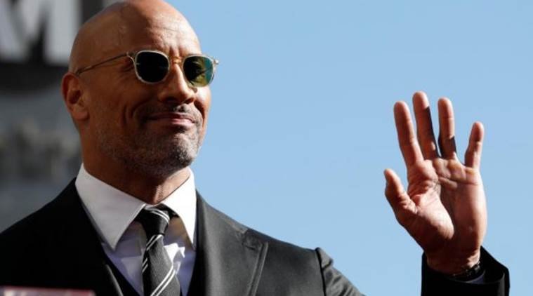 अमेरिकी अभिनेता ड्वेन जॉनसन।