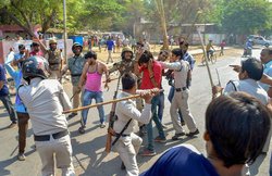 Bharat Bandh: भीड़ में हवाई फायरिंग करने वाले राजा चौहान के खिलाफ केस दर्ज