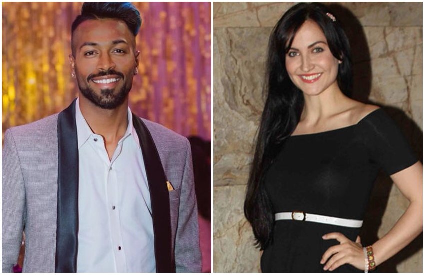 हार्दिक पांड्या और एली एवराम (फोटो सोर्स- ट्विटर/@hardikpandya7/एक्सप्रेस फाइल फोटो)