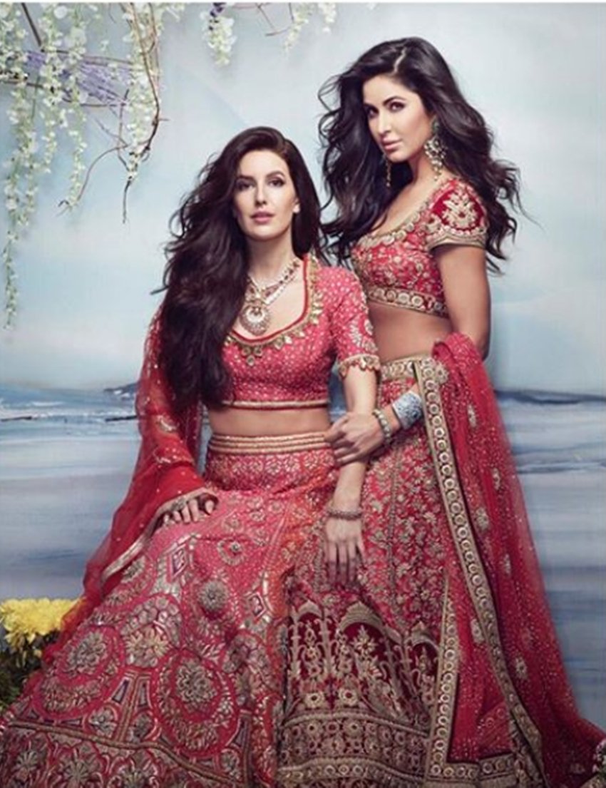 katrina kaif, katrina kaif sister, isabelle kaif, katrina kaif photoshoot, ishabelle magazine shoot, katrina kaif bridal look, bollywood news, jansatta