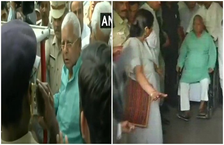 राजद अध्यक्ष लालू यादव को एम्स ने आज (30 अप्रैल) को डिस्चार्ज कर दिया है। उन्हें कड़ी सुरक्षा में व्हील चेयर पर एम्स के रूम नंबर 101 से बाहर लाया गया।