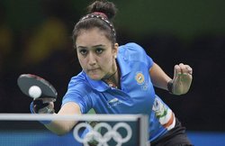 CWG 2018: नाखूनों पर मनिका बत्रा ने उकेर रखा है तिरंगा, दो गोल्‍ड समेत झटक लिए 4 मेडल्‍स