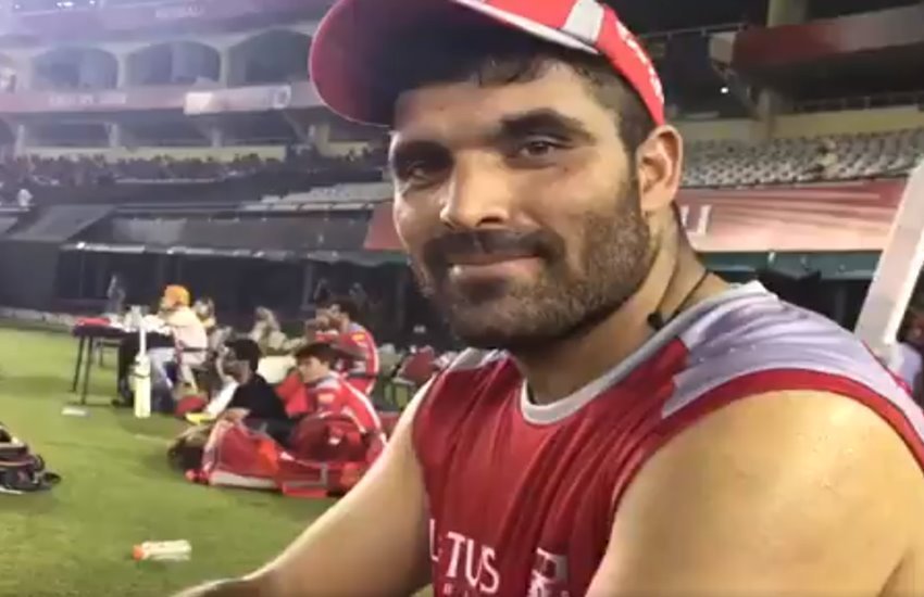 किंग्‍स इलेवन पंजाब के बल्‍लेबाज मंजूर पांडव। (फोटो सोर्स: टि्वटर स्‍क्रीन शॉट)