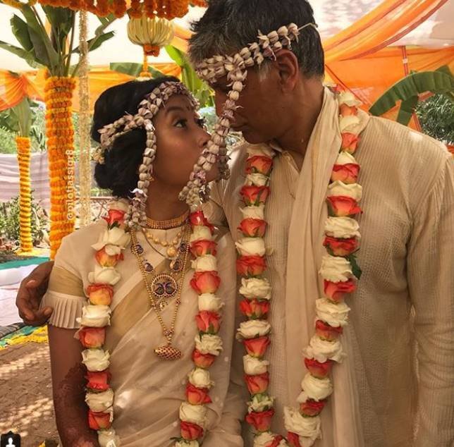 ankita konwar, milind soman, milind soman ankita konwar wedding, milind somand ankita konwar wedding pictures, milind soman instagram, milind soman and ankita konwar plant trees for every guest who attended their wedding, milind soman and ankita eco friendly marriage