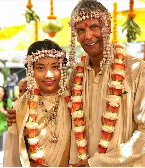 Milind Soman,milind,ankita konwar,Ankita, alibaug, ALIBAG"