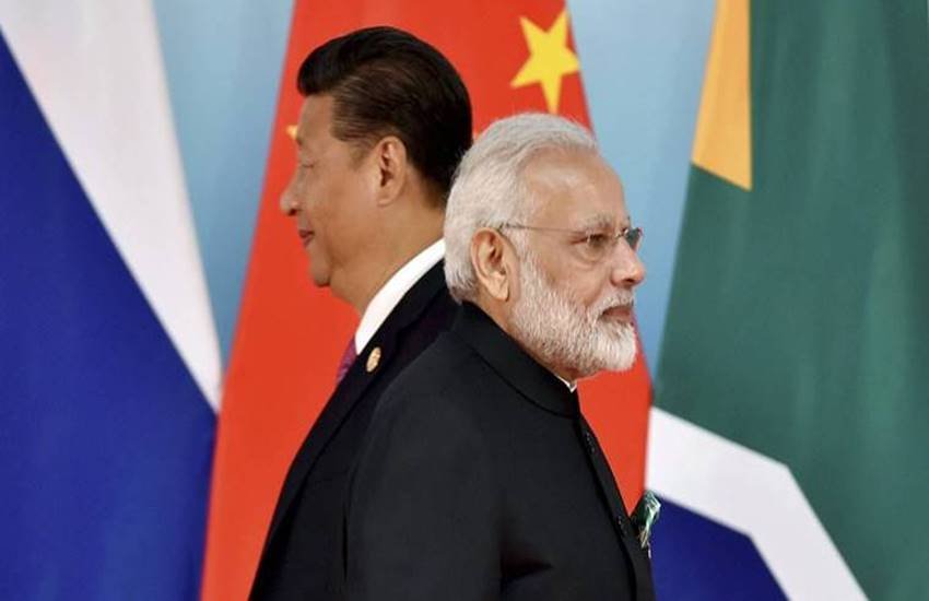 प्रधानमंत्री नरेंद्र मोदी और चीनी राष्ट्रपति शी चिनपिंग