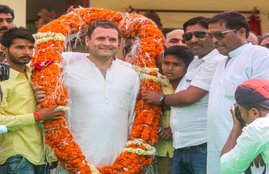 Rahul Gandhi in Amethi