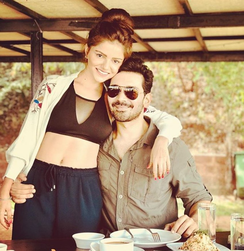 Shakti Astitva Ke Ehsaas Ki, Rubina Dilaik, Abhinav Shukla, Rubina Dilaik wedding, Rubina Dilaik Abhinav Shukla wedding pics, Rubina Dilaik engagement pictures, jansatta