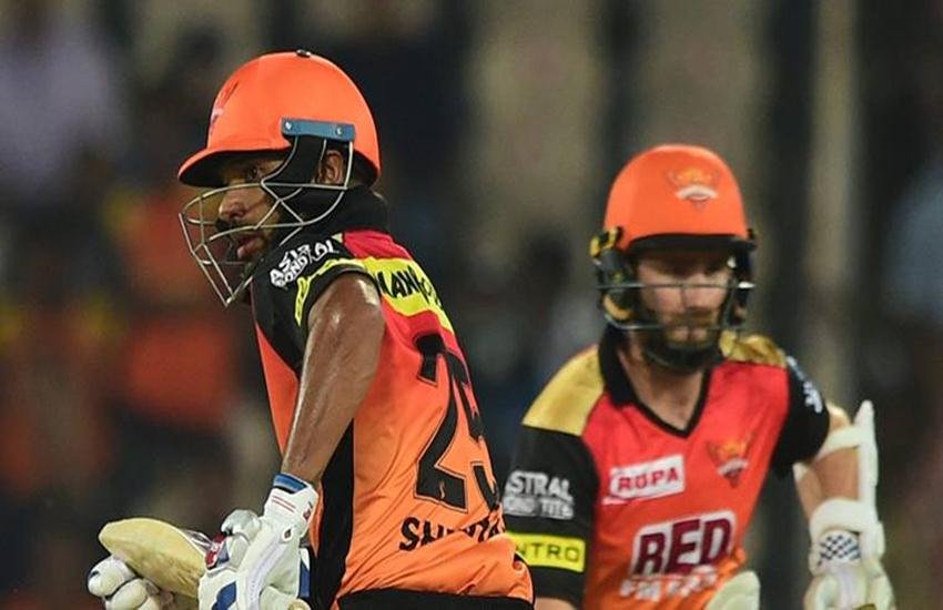 शिखर धवन और केन विलियमसन। (फोटो सोर्स- पीटीआई)