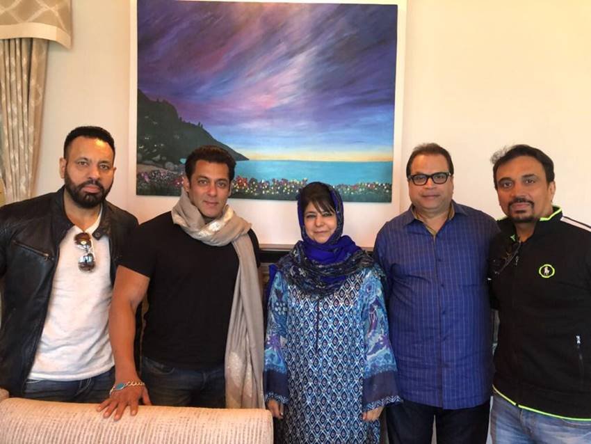 alman Khan, Jammu and Kashmir chief minister Mehbooba Mufti, Race 3, Bobby Deol, Jacqueline Fernandez