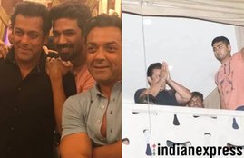 Salman Khan, Salman Khan party, Salman Khan in party, Salman Khan party pics, Salman Khan party photos, Salman Khan party pictures, Salman Khan in jail, Saqib Saleem, Saqib Saleem birthday, Saqib Saleem birthday party, Saqib Saleem party, Saqib Saleem birthday party pics, Saqib Saleem birthday party photos, Saqib Saleem birthday pics, Jodhpur Jail, Jodhpur Jail pics, photo gallery