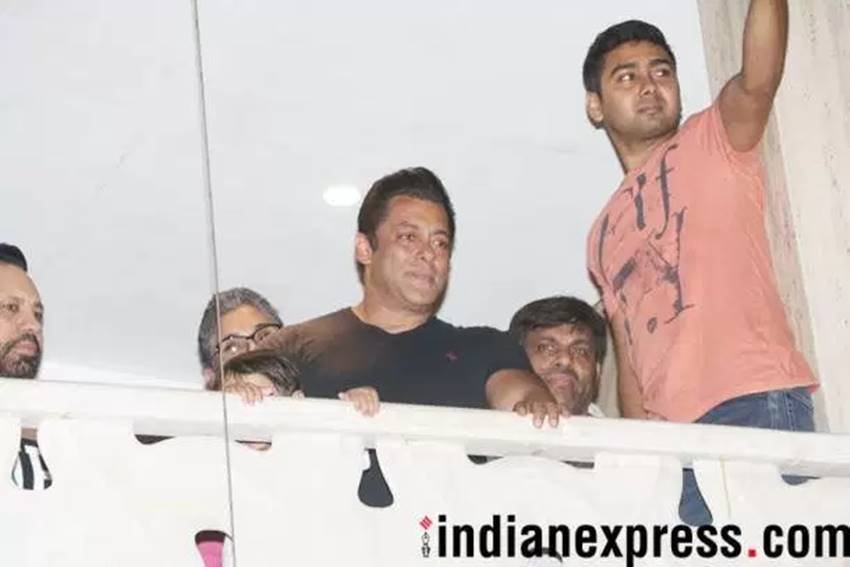 Salman Khan, Salman Khan party, Salman Khan in party, Salman Khan party pics, Salman Khan party photos, Salman Khan party pictures, Salman Khan in jail, Saqib Saleem, Saqib Saleem birthday, Saqib Saleem birthday party, Saqib Saleem party, Saqib Saleem birthday party pics, Saqib Saleem birthday party photos, Saqib Saleem birthday pics, Jodhpur Jail, Jodhpur Jail pics, photo gallery