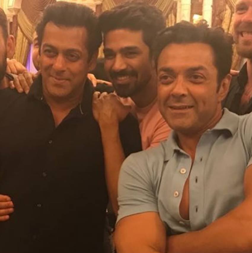 Salman Khan, Salman Khan party, Salman Khan in party, Salman Khan party pics, Salman Khan party photos, Salman Khan party pictures, Salman Khan in jail, Saqib Saleem, Saqib Saleem birthday, Saqib Saleem birthday party, Saqib Saleem party, Saqib Saleem birthday party pics, Saqib Saleem birthday party photos, Saqib Saleem birthday pics, Jodhpur Jail, Jodhpur Jail pics, photo gallery