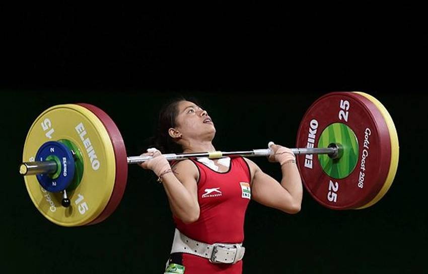 Sanjita Chanu, Sanjita Chanu pics, Sanjita Chanu photos, Sanjita Chanu pictures, Sanjita Chanu medal, Sanjita Chanu gold, Sanjita Chanu gold medal, Commonwealth Games, Commonwealth Games 2018, Commonwealth Games pics, Commonwealth Games photos, Commonwealth Games pictures, Commonwealth Games 2018 in Australia, Weightlifting At Commonwealth, photo gallery