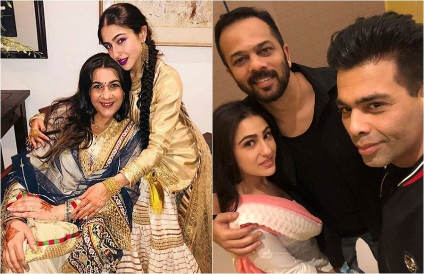 rohit shetty, karan johar, rohit shetty movie simmba, simmba movie, ranvir singh movie simmba, simmba leading actress sara ali khan, saara ali khan, saif and amrita daughter sara, sara ali khan, saif ali khan daughter, amrita singh daughter, sara ali khan mom amrita singh, movie simmba, television news, entertainment news, bollywood news, television news, bollywood news,entertainment news, bollywood news, television news