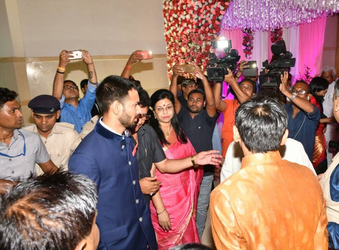 patna, bihar, jdu, ring ceremony, rjd, tej pratap yadav, aishwarya rai, lalu prasad yadav
