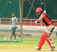 Virat Kohli, Virat Kohli at net, Virat Kohli net practice, Virat Kohli net, ipl, ipl 2018, ipl 2018 time table, ipl 2018 schedule, ipl 2018 team, ipl team 2018, ipl team 2018 players list, ipl scehdule 2018, ipl time table 2018, ipl team players list 2018, Virat Kohli net pics, Virat Kohli net photos, Virat Kohli pics, Virat Kohli photos, Royal Challengers Bangalore, Royal Challengers Bangalore captain, Royal Challengers Bangalore players, photo gallery
