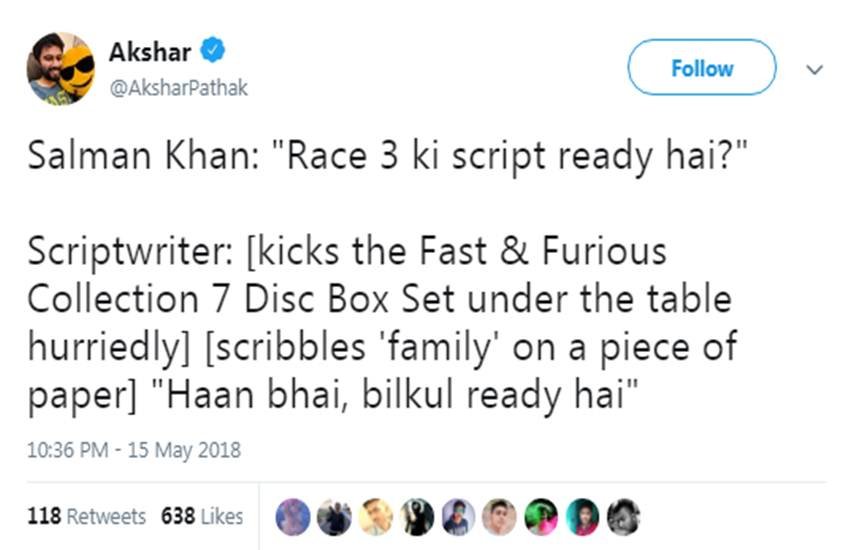 race 3, race 3 trailer, race 3 movie trailer, race 3 trailer release, race 3 trailer release date, race 3 movie, salman khan, salman khan race 3, salman khan race 3 trailer