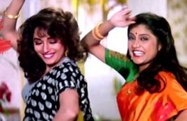 hum aapke hain kaun, madhuri dixit, madhuri in hum aapke hain kaun, madhuri with renuka, madhuri reliving the moment of hum aapke hain kaun, madhuri dancing on lo chali mai, bollywood news, television news, television news,entertainment news, bollywood news, television news, entertainment news, bollywood news, television news