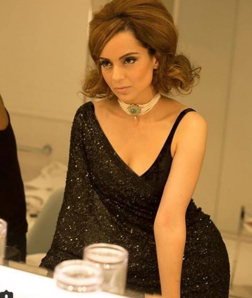 cannes 2018, kangana ranaut, kangana ranaut in cannes 2018, kangana reached first day in black gougeous saree, kangana ranaut in black saree, kangana in a retro look, see more pictures of kangana ranaut, kangana in cannes film festival 2018, entertainment news, bollywood news, television news, entertainment news, entertainment news, bollywood news, television news, entertainment news