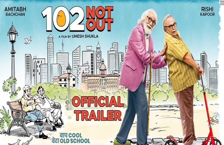 102 Not Out movie review, 102 not out review, 102 Not Out, Rishi Kapoor, Jimit Trivedi, umesh shukla, amitabh bachchan, movie review, jansatta