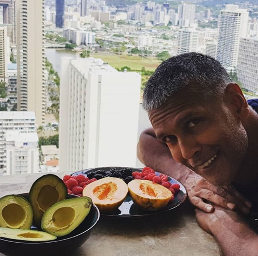 Milind Soman in hawaii with wife ankita, Ankita Konwar with husband milind, Honeymoon Pictures of milind and ankita, Milind Soman From Hawaii, entertainment news, bollywood news, television news, entertainment news, bollywood news, television news