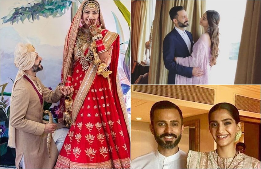 Sonam Kapoor, Anand Ahuja Wedding, Sonam Kapoor Wedding, Sonam and Anand Ahuja, sonam and anand after marriage, sonam and anand looking cute, bollywood news, television news, entertainment news, bollywood news, television news, entertainment news, bollywood news, television news