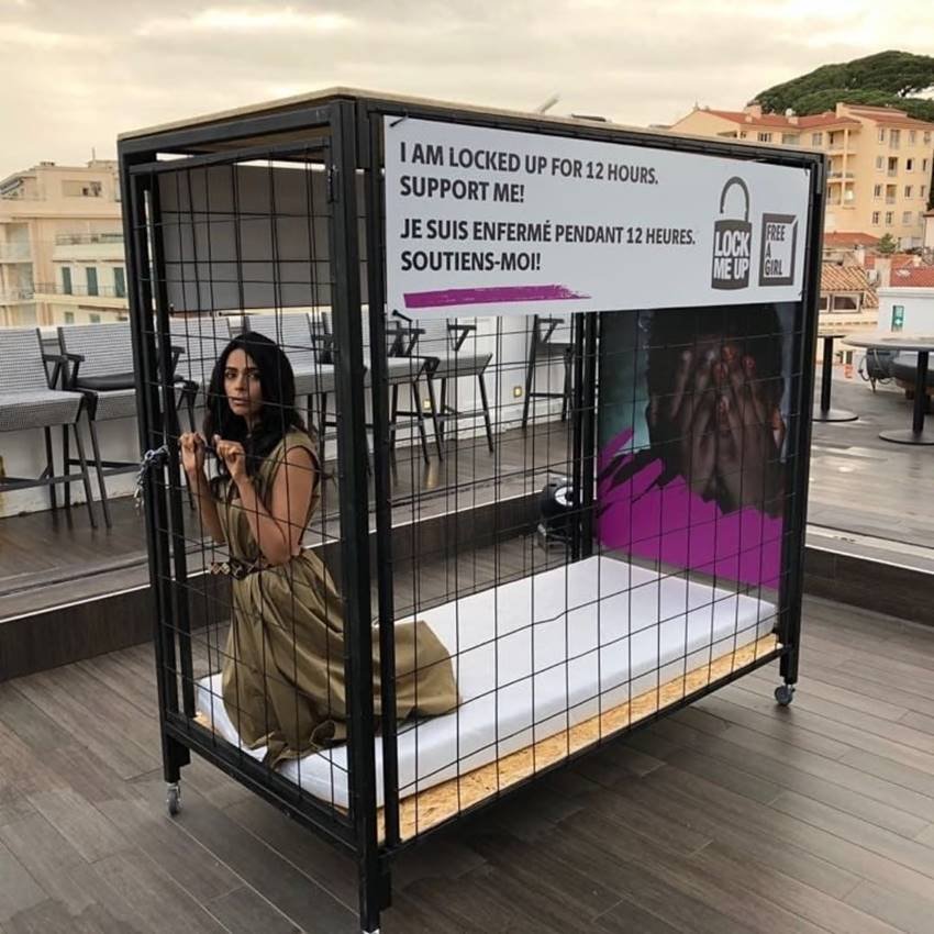 Cannes, Cannes 2018, Mallika Sherawat, Free A Girl, cannes film festival, United Nations, Cannes Film Festival 2018, Lock Me Up,
