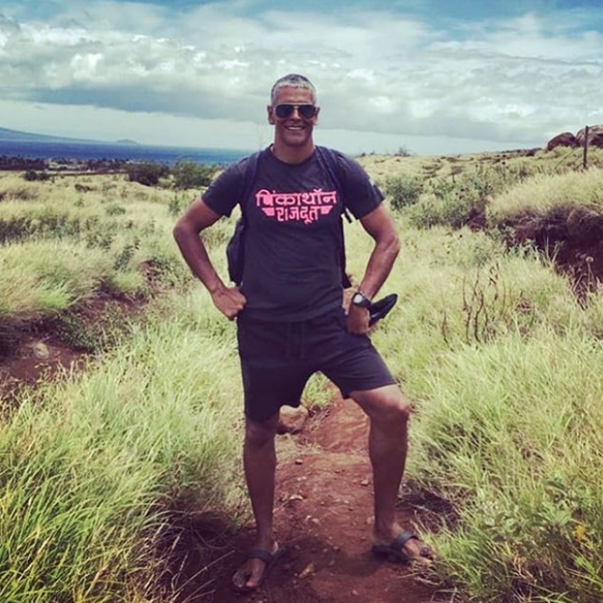 Milind Soman in hawaii with wife ankita, Ankita Konwar with husband milind, Honeymoon Pictures of milind and ankita, Milind Soman From Hawaii, entertainment news, bollywood news, television news, entertainment news, bollywood news, television news