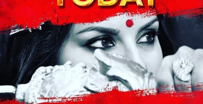 Veermahadevi, sunny leone, sunny leone in Veermahadevi, sunny leone upcoming movie, Veermahadevi first look poster, sunny look in the movie released, upcoming movie Veermahadevi, first look poster of Veermahadevi, Veermahadevi look of sunny released, see sunny look in the movie Veermahadevi,