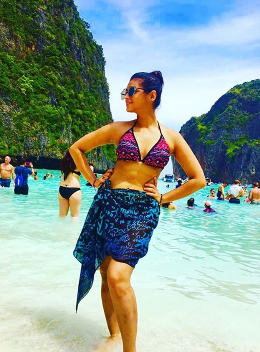 sasural simar ka, actress jyotsna, jyotsna chandola in beautiful beach, jyotsna with husband, see pictures ofbhagonwali actress jyotsna, entertainment news, bollywood news, television news, entertainment news