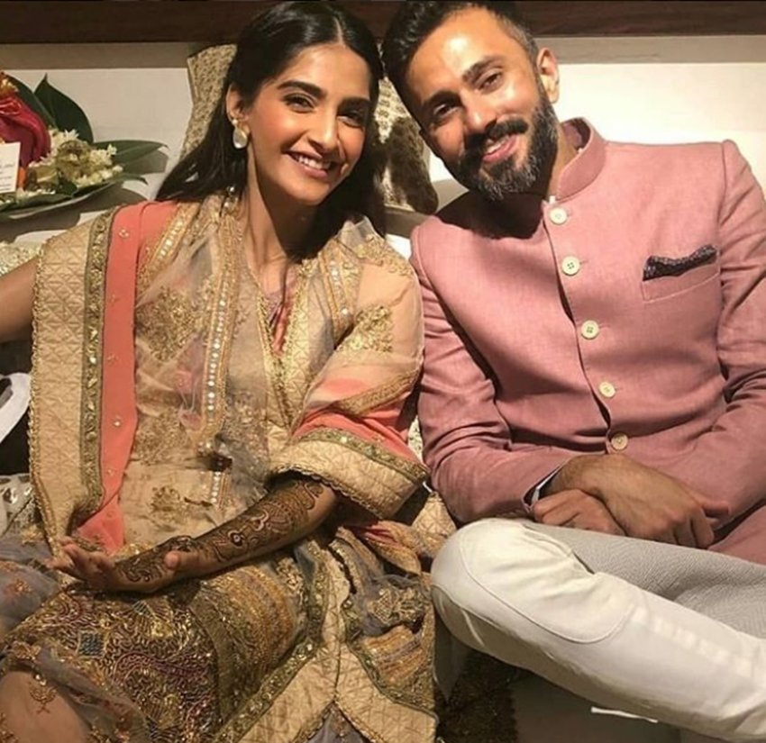 sonam kapoor, sonam kapoor marriage, sonam kapoor wedding, sonam kapoor marriage pics, sonam kapoor wedding pics, anand ahuja, Sonam Kapoor and Anand Ahuja, Sonam Kapoor and Anand Ahuja Wedding, Sonam Kapoor and Anand Ahuja Marriage