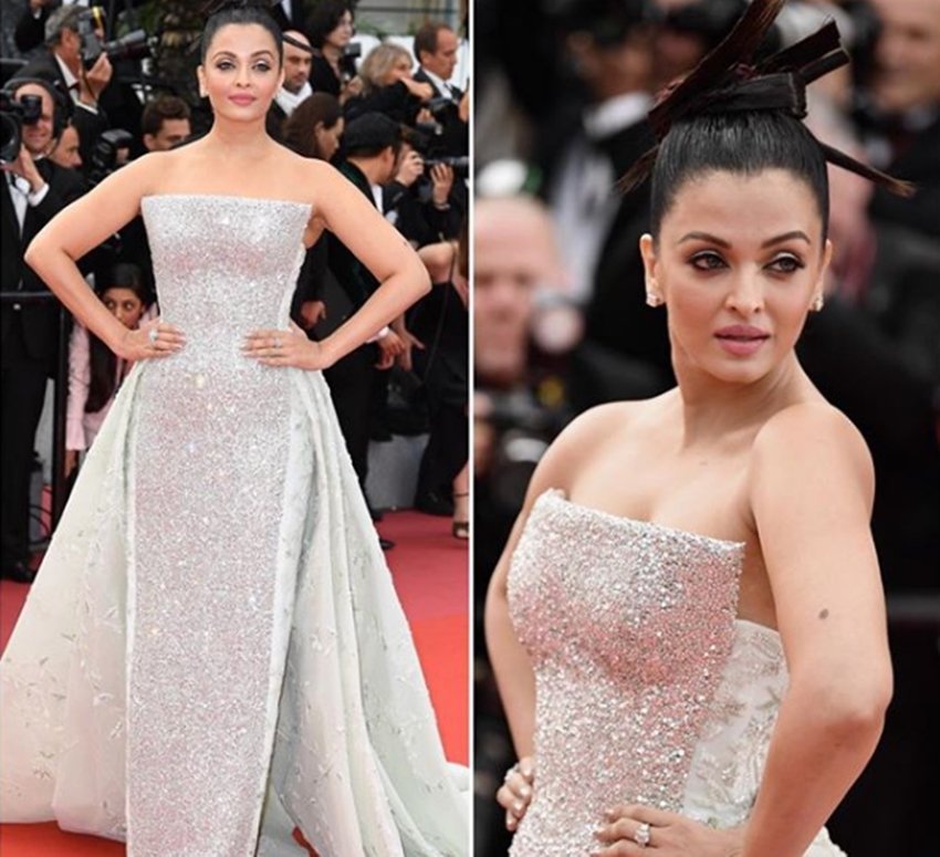 cannes 2018, aishwarya rai bachchan, aishwarya rai reached in red carpet in cannes, red carpet of cannes 2018, aishwarya rai daughter aradhya bachchan wore beautiful dress, aradhya white pretty fairy dress, see pictures of aishwarya rai bachchan, television news,entertainment news, bollywood news, television newse, ntertainment news, bollywood news, television news