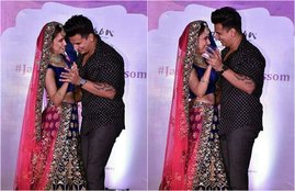 Bigg Boss 9 winner, Bigg Boss ex contestant Prince Narula, bigg boss winner prince, prince and Yuvika Chaudhary chemistry on ramp walk, prince propose to yuvika in a romantic way, entertainment news, bollywood news, television news, entertainment news, bollywood news, television news