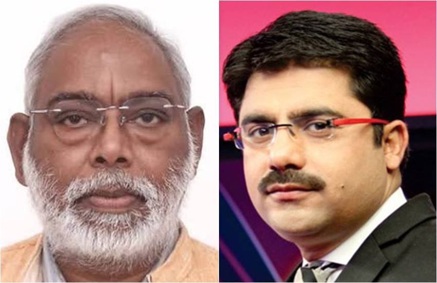 टीवी डिबेट के दौरान एंकर रोहित सरदाना और जॉन दयाल के बीच हुई तीखी बहस।