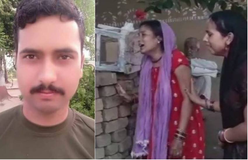 शहीद की पत्नी ने कहा है कि मुआवजा दिए जाने से क्या उनके पति वापस लौट आएंगे? (फोटोः ANI)