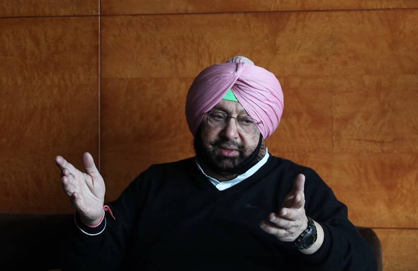 पंजाब के मुख्यमंत्री कैप्टन अमरिंदर सिंह। (Express Photo by Kamleshwar Singh) पंजाब के मुख्यमंत्री कैप्टन अमरिंदर सिंह। (Express Photo by Kamleshwar Singh)