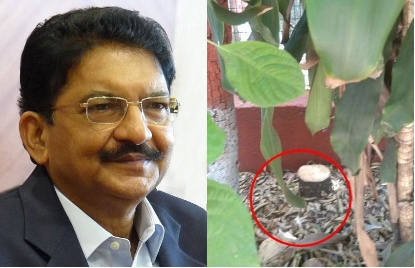 सी.विद्यासागर राव के पुणे स्थित आवास पर सोमवार को चोरी हुई थी। (फोटोः फेसबुक/एएनआई)