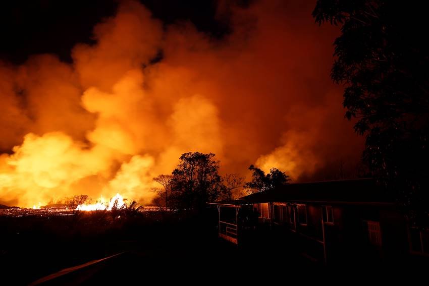 poisionous air,Magma,Lava,Kilauea volcano,hawaii