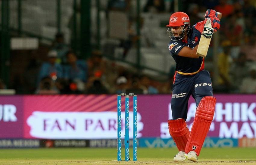 DD vs RR: टॉस हारकर पहले बल्लेबाजी करते हुए दिल्ली ने 17.1 ओवर में 6 विकेट खोकर 196 रन बनाए।(फोटो सोर्स- ट्विटर)