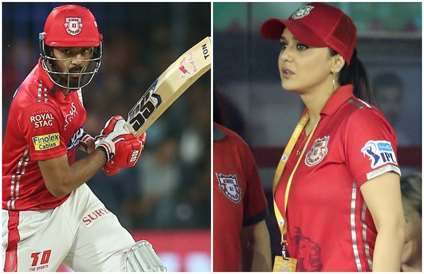केएल राहुल और प्रीति जिंटा (फोटो सोर्स- ट्विटर/@IPL/एक्सप्रेस आर्काइव फोटो)